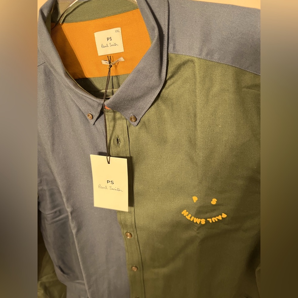 Mens luxury button down shirt